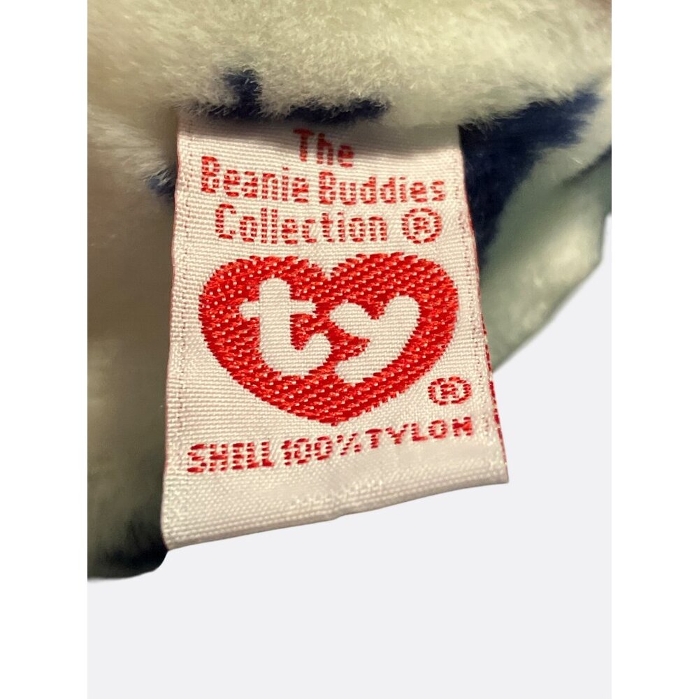 Ty Beanie Buddy Red™ Plush Bear With Patriotic Stars - Picture 8 of 10